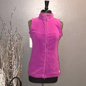 Pink Fleece-like Nordictrack Vest